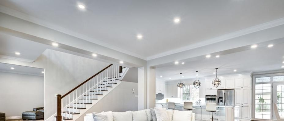Surface Mount Downlight with Motion Sensor application
