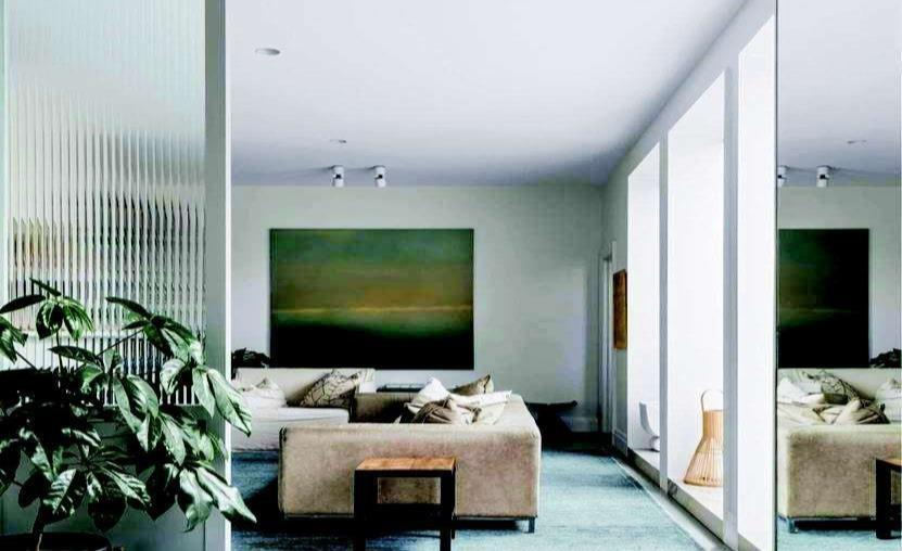 Double Ring Flush Mount Ceiling Light application